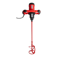 Mortar mixers and rods for mixers